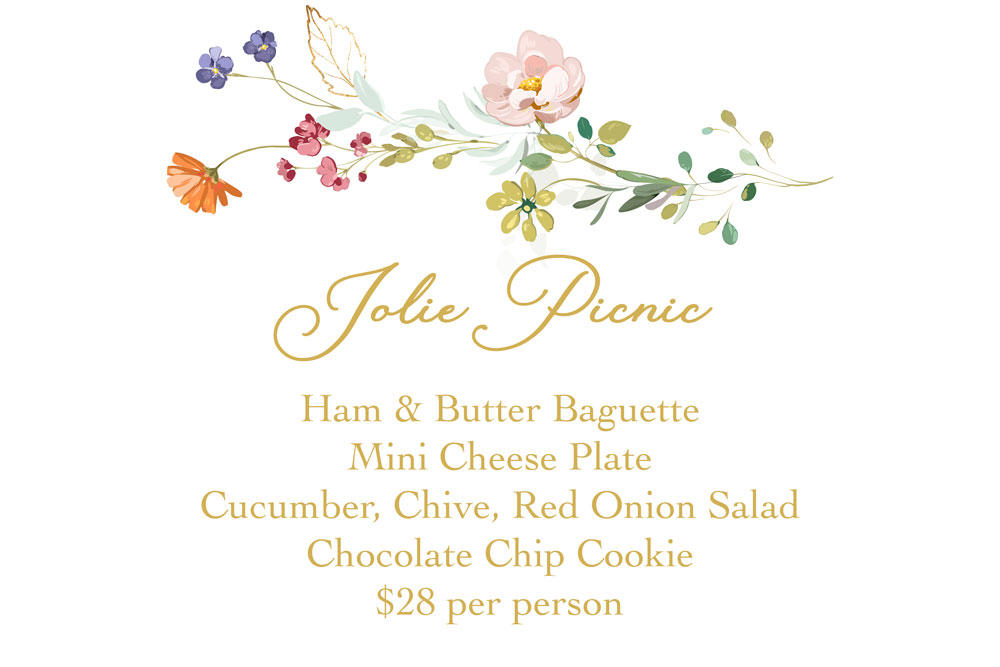 New! Jolie Picnic To Go