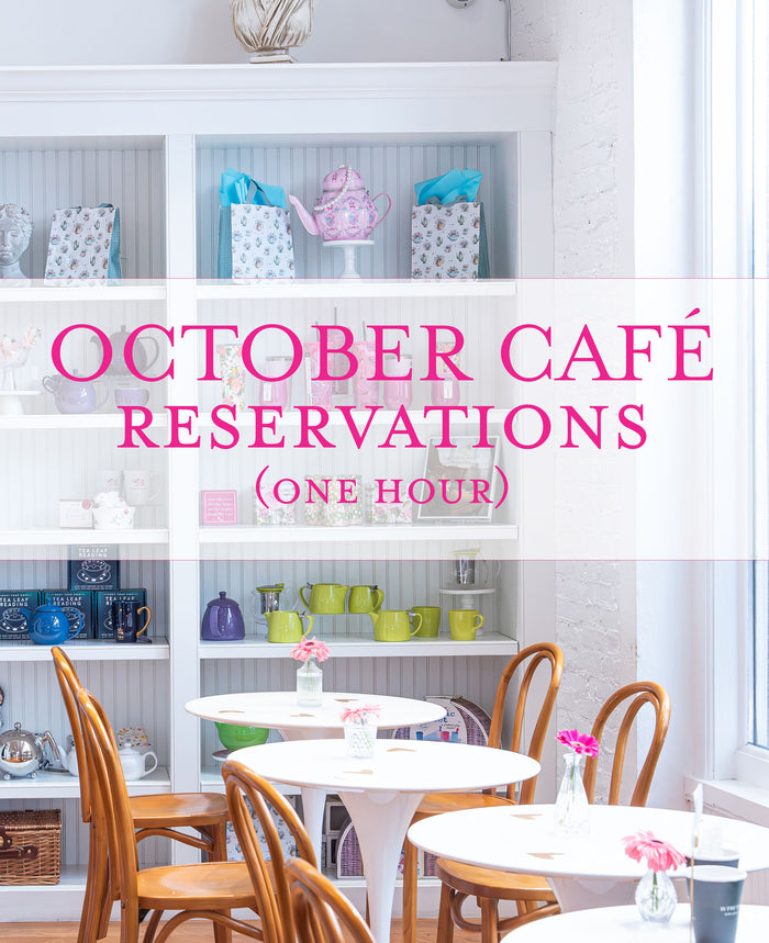 October Café Reservations