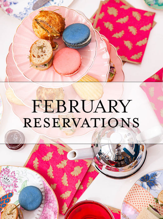 Kids High Tea Reservations - February