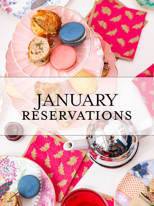 Kids High Tea Reservations - January