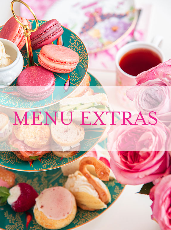 High Tea Menu Extras– Jolie Tea Company