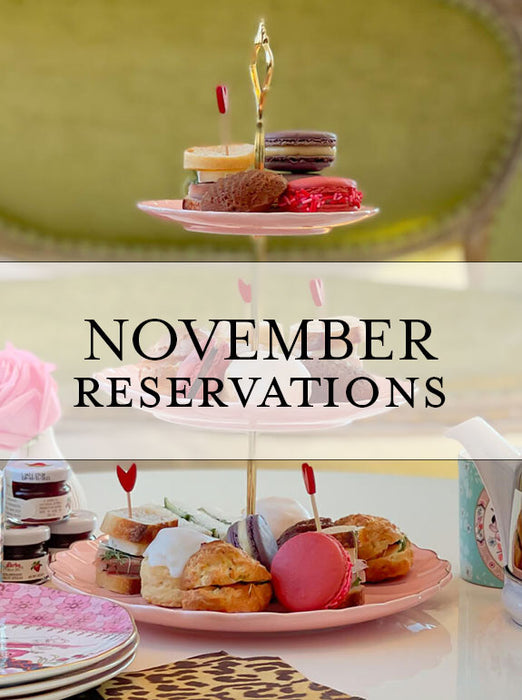 Reservations & Deposit - November