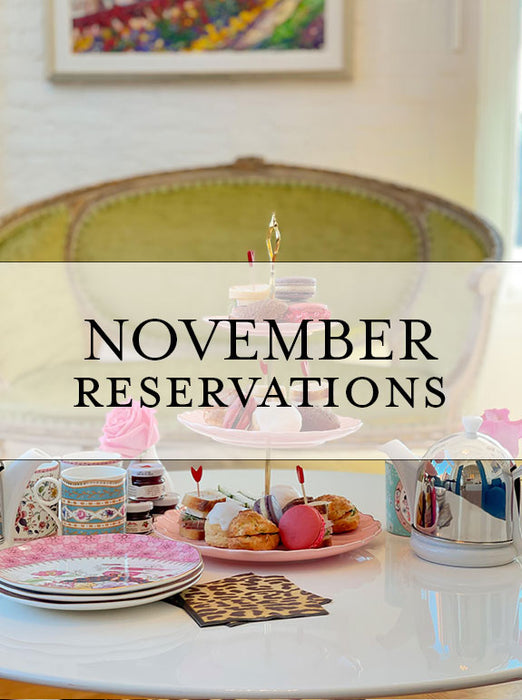 Salon Room Reservations - November