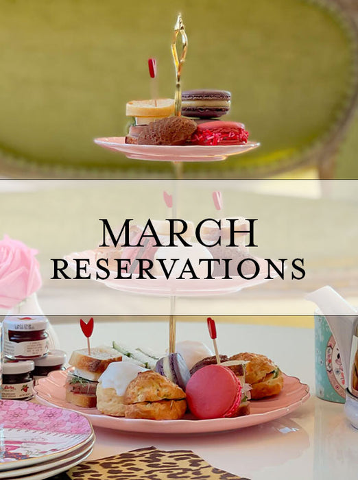 Reservations & Deposit - March