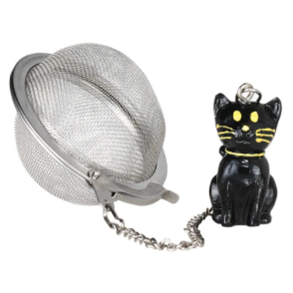 Black Cat Tea Ball