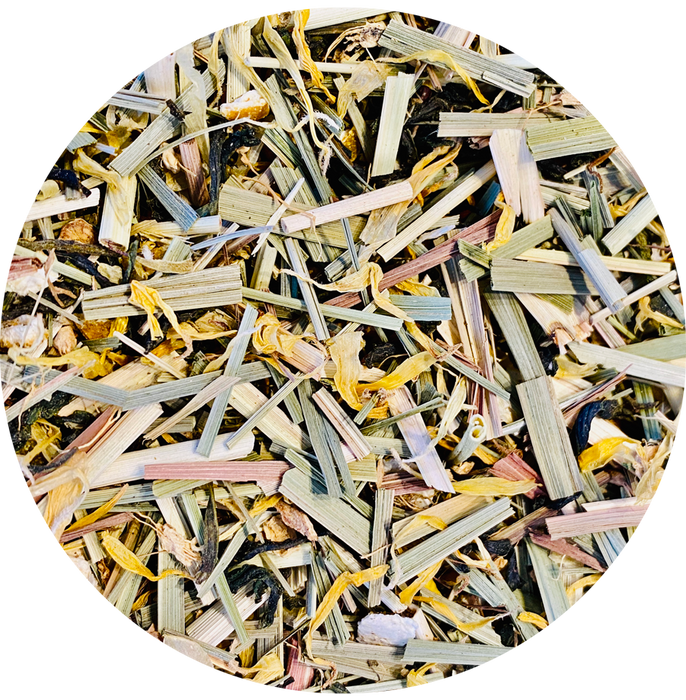 Lemon Ginseng Green Tea